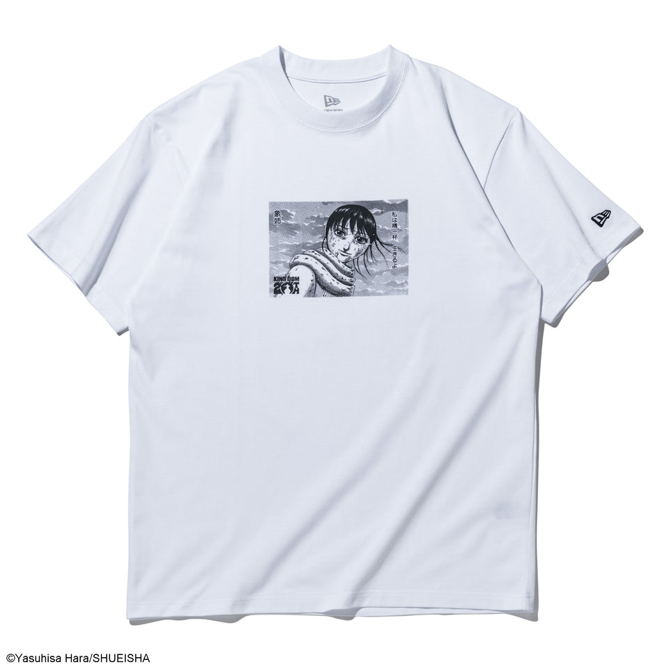 半袖 コットン Tシャツ KINGDOM 20TH キングダム 羌瘣 ホワイト レギュラーフィット | NEW ERA ニューエラ公式オンラインストア