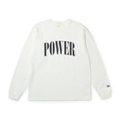 長袖 ウォッシュドコットン Tシャツ Powered by GORO（MIN-NANO） オフホワイト | NEW ERA ニューエラ公式オンラインストア