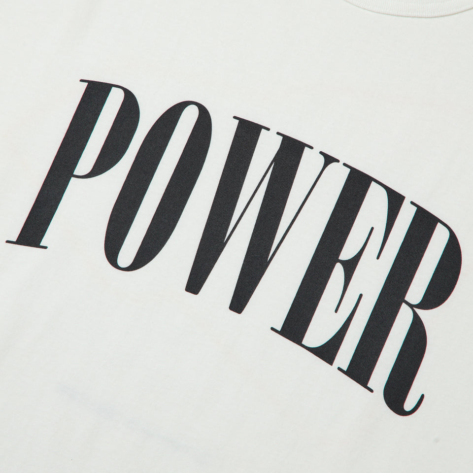 長袖 ウォッシュドコットン Tシャツ Powered by GORO（MIN-NANO） オフホワイト | NEW ERA ニューエラ公式オンラインストア