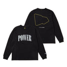 長袖 ウォッシュドコットン Tシャツ Powered by GORO（MIN-NANO） ブラック | NEW ERA ニューエラ公式オンラインストア