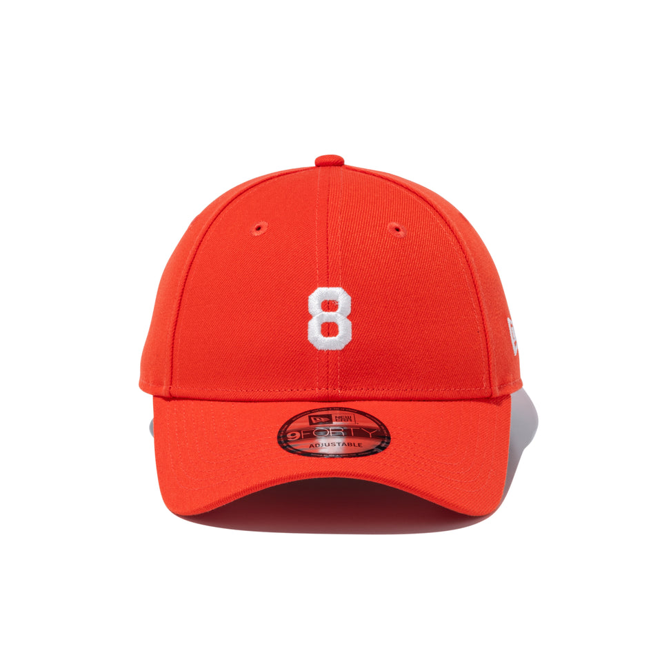 9FORTY Number 8 オレンジ | NEW ERA ニューエラ公式オンラインストア