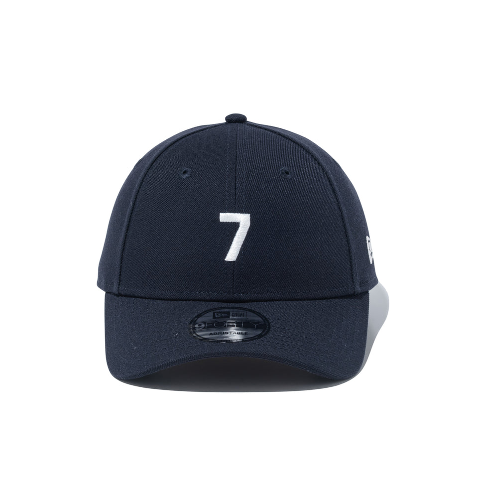 9FORTY Number 7 ネイビー | NEW ERA ニューエラ公式オンラインストア