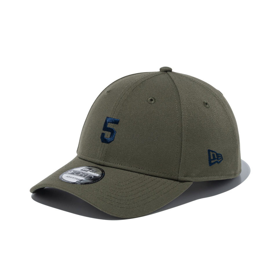 9FORTY Number 5 ニューオリーブ | NEW ERA ニューエラ公式オンラインストア