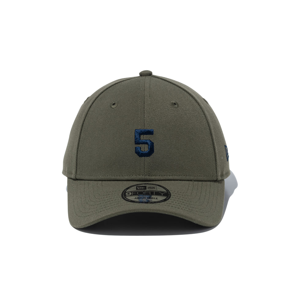9FORTY Number 5 ニューオリーブ | NEW ERA ニューエラ公式オンラインストア