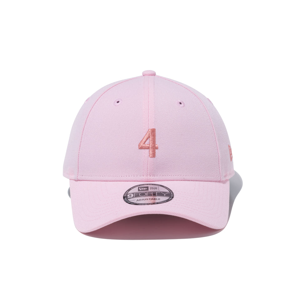 9FORTY Number 4 ピンク | NEW ERA ニューエラ公式オンラインストア