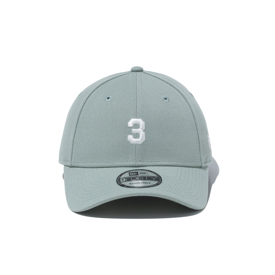 9FORTY Number 3 エベレストグリーン | NEW ERA ニューエラ公式オンラインストア