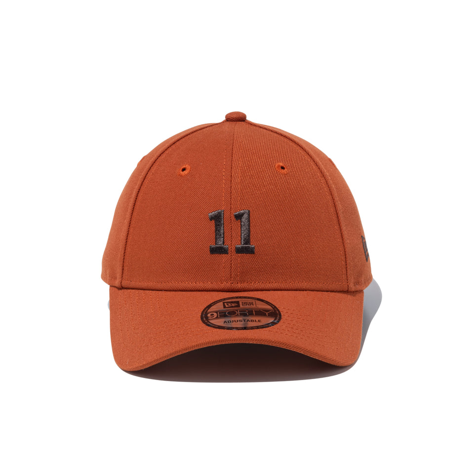 9FORTY Number 11 ラストオレンジ | NEW ERA ニューエラ公式オンラインストア