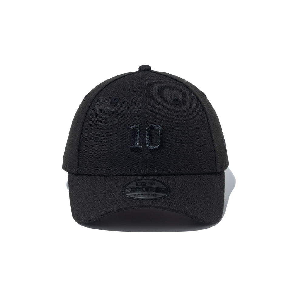 9FORTY Number 10 ブラック | NEW ERA ニューエラ公式オンラインストア