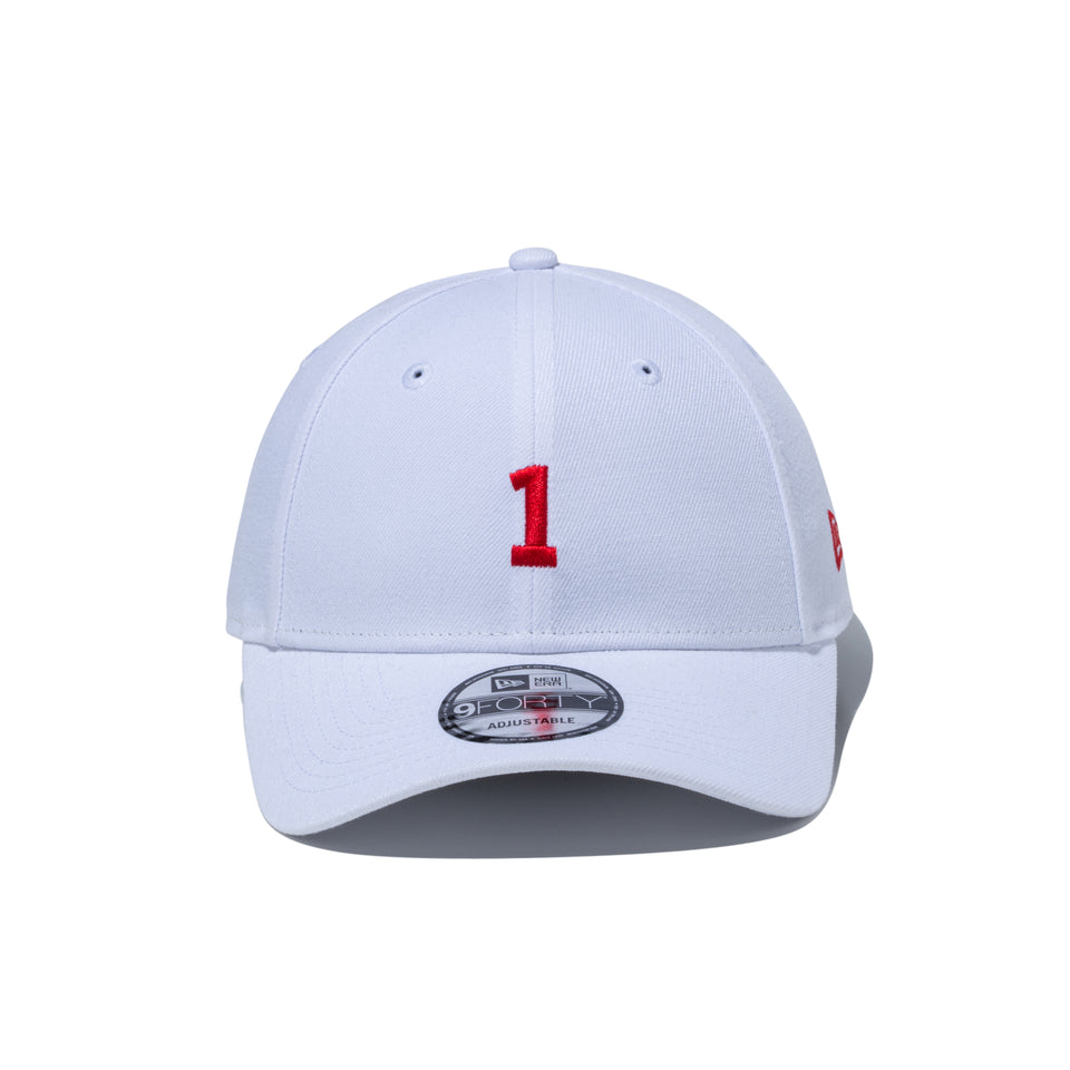 9FORTY Number 1 ホワイト | NEW ERA ニューエラ公式オンラインストア