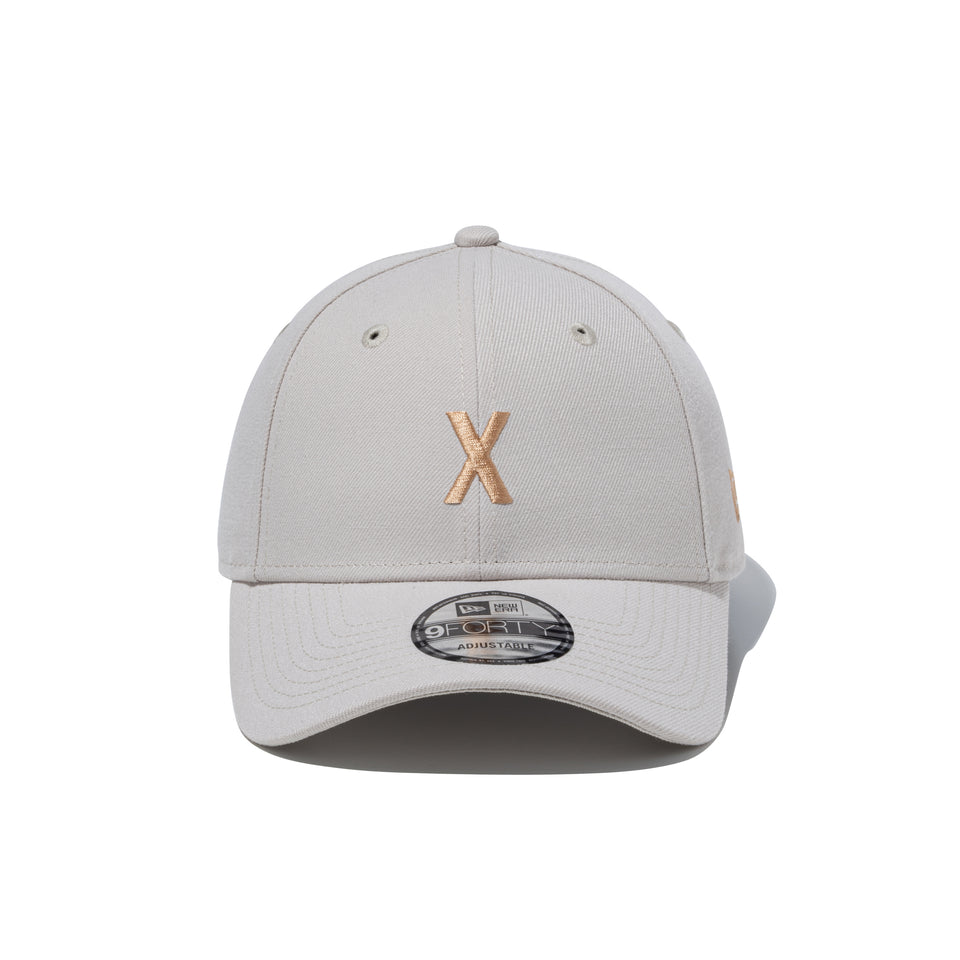9FORTY Alphabet X ストーン | NEW ERA ニューエラ公式オンラインストア