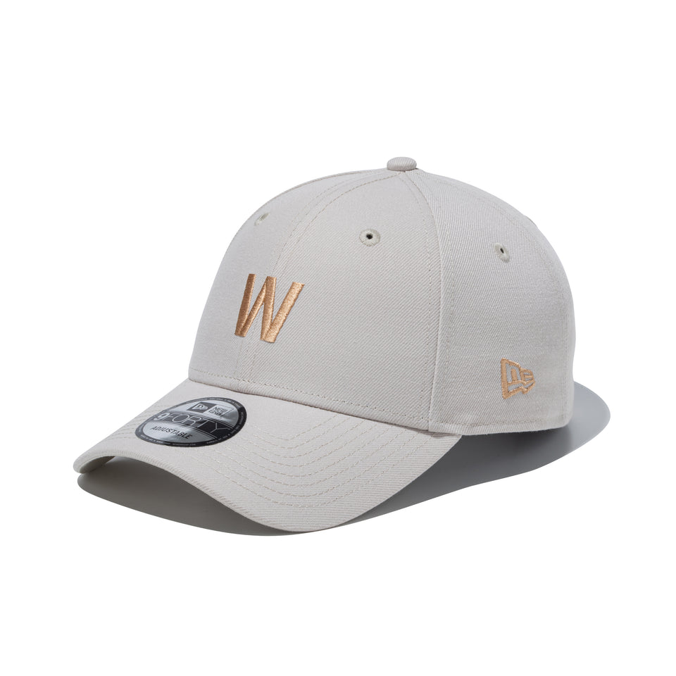 9FORTY Alphabet W ストーン | NEW ERA ニューエラ公式オンラインストア