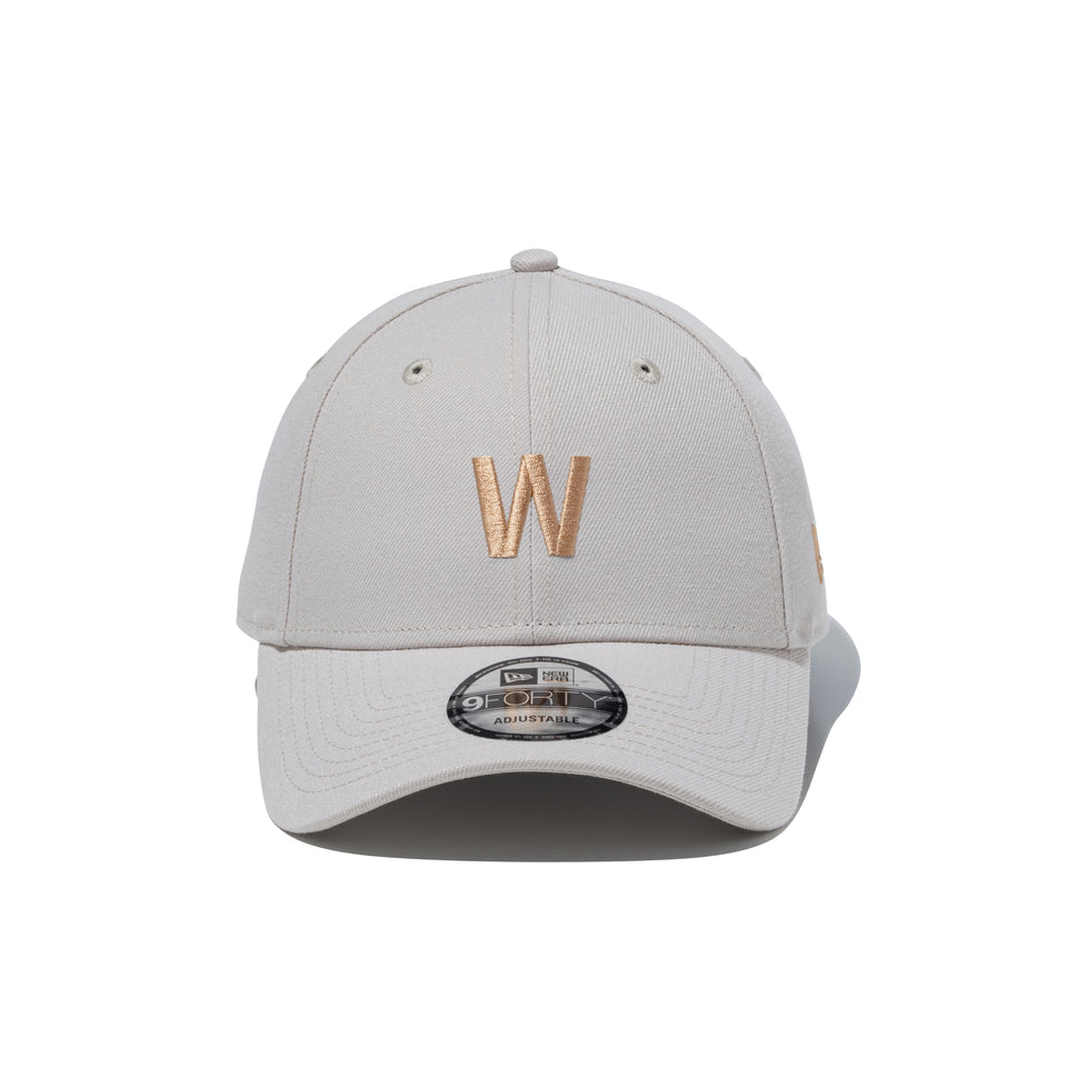 9FORTY Alphabet W ストーン | NEW ERA ニューエラ公式オンラインストア