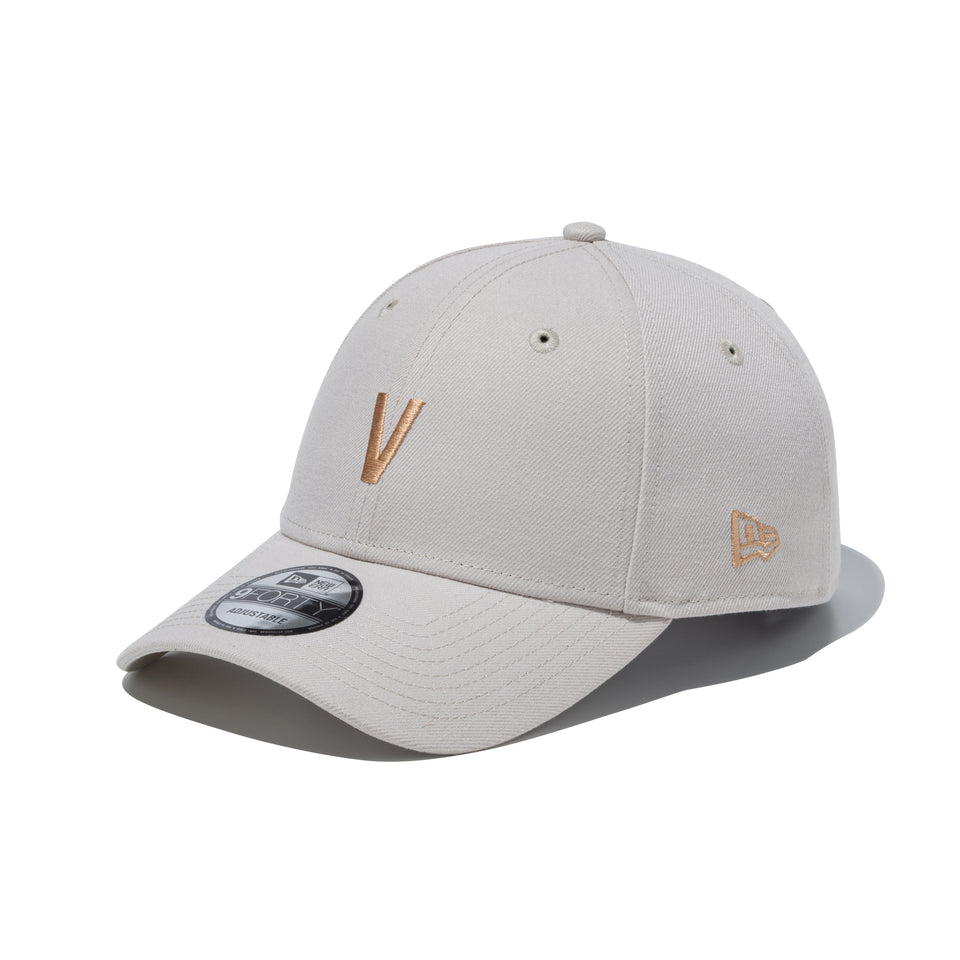9FORTY Alphabet V ストーン | NEW ERA ニューエラ公式オンラインストア