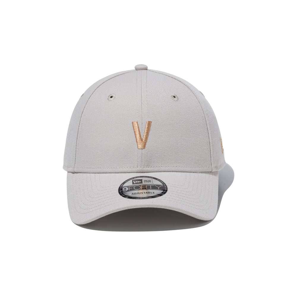 9FORTY Alphabet V ストーン | NEW ERA ニューエラ公式オンラインストア