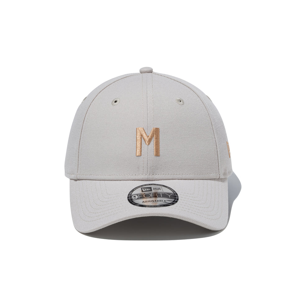 9FORTY Alphabet M ストーン | NEW ERA ニューエラ公式オンラインストア