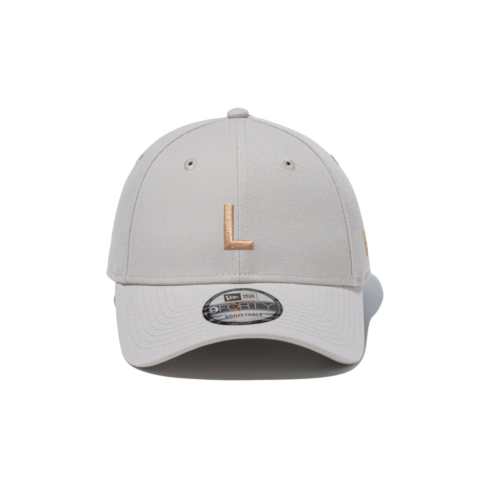 9FORTY Alphabet L ストーン | NEW ERA ニューエラ公式オンラインストア