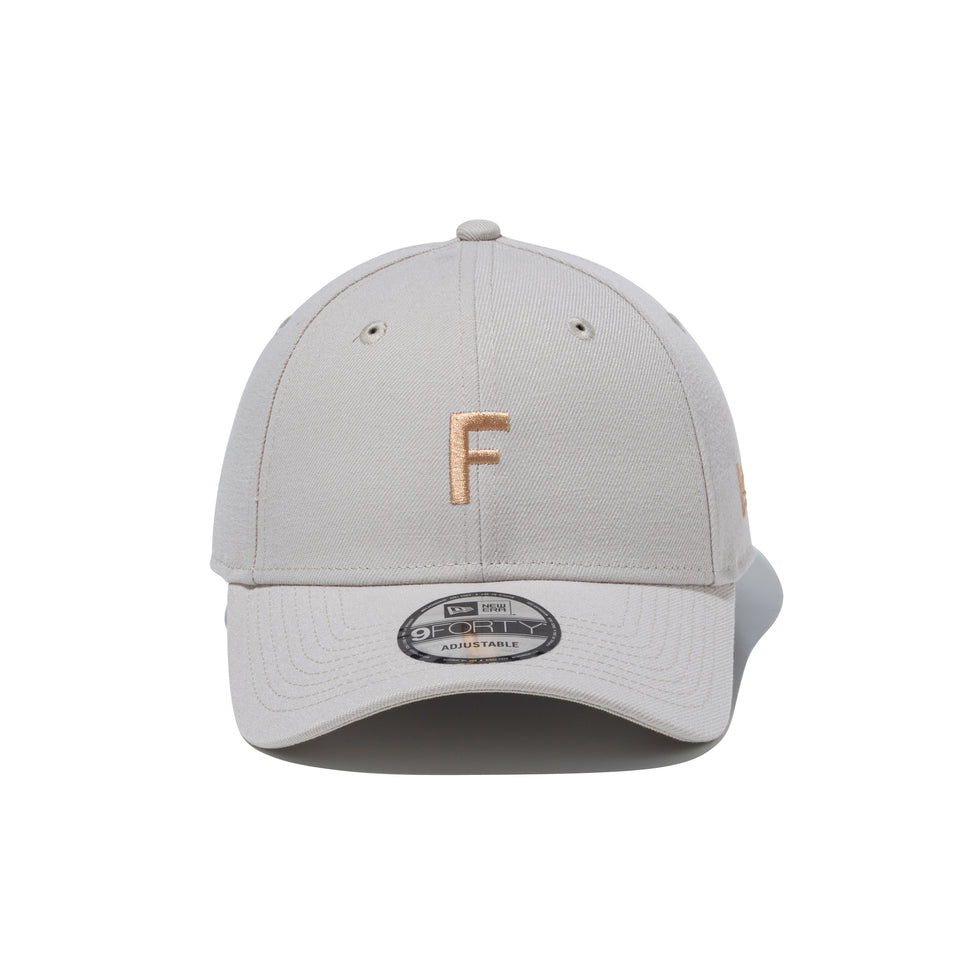 9FORTY Alphabet F ストーン | NEW ERA ニューエラ公式オンラインストア