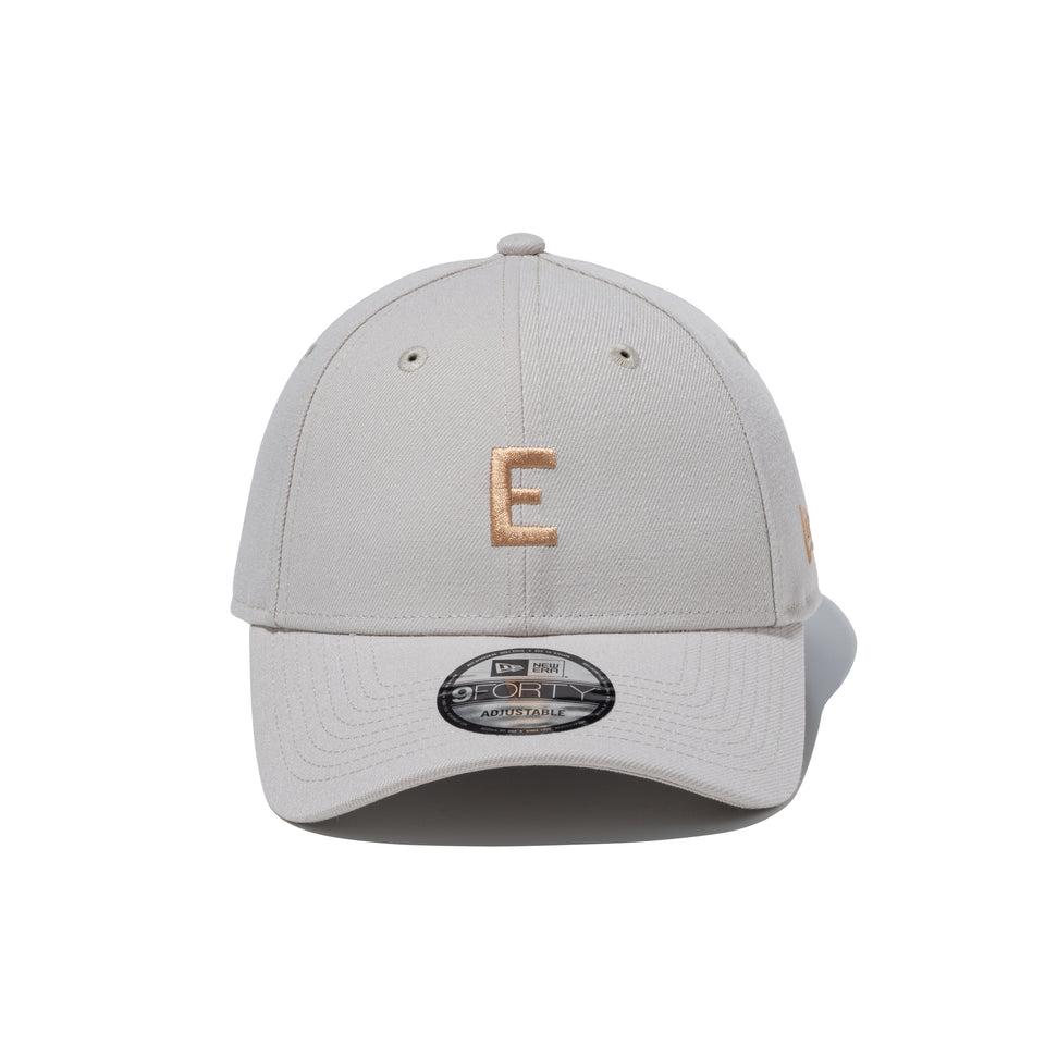 9FORTY Alphabet E ストーン | NEW ERA ニューエラ公式オンラインストア