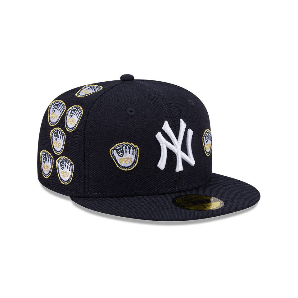 59FIFTY New Era x Spike Lee Joint ニューヨーク・ヤンキース World Series Championships Gloves ネイビー