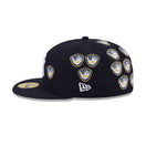 59FIFTY New Era x Spike Lee Joint ニューヨーク・ヤンキース World Series Championships Gloves ネイビー