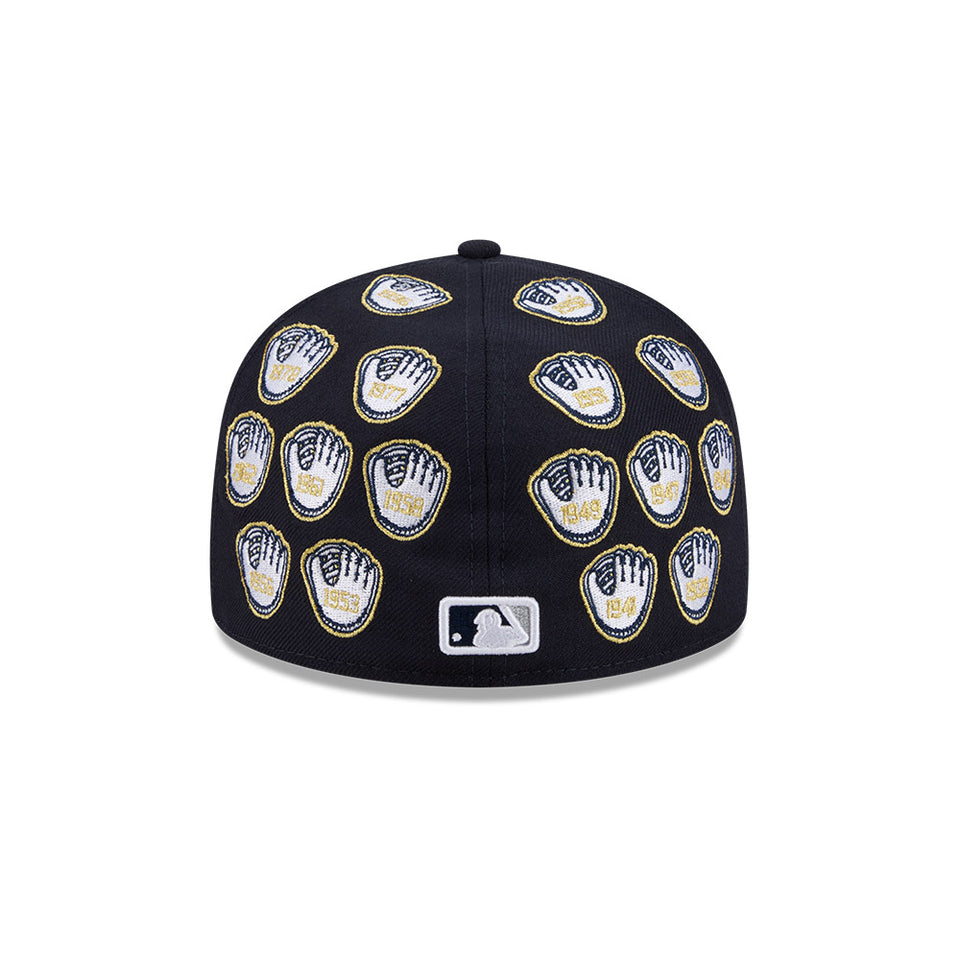 59FIFTY New Era x Spike Lee Joint ニューヨーク・ヤンキース World Series Championships Gloves ネイビー