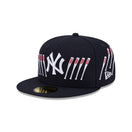 59FIFTY New Era x Spike Lee Joint ニューヨーク・ヤンキース World Series Championships Bats ネイビー