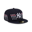 59FIFTY New Era x Spike Lee Joint ニューヨーク・ヤンキース World Series Championships Bats ネイビー