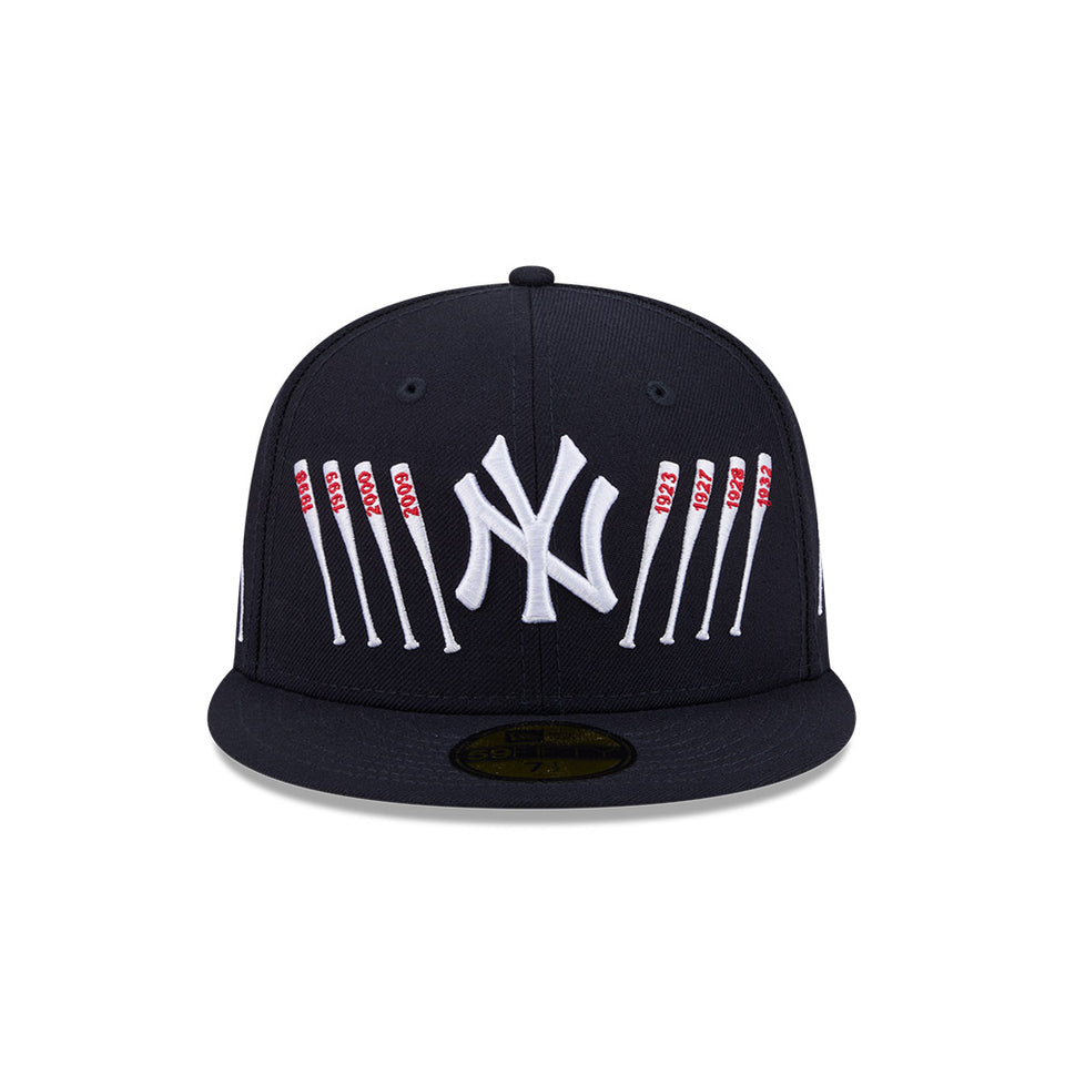 59FIFTY New Era x Spike Lee Joint ニューヨーク・ヤンキース World Series Championships Bats ネイビー