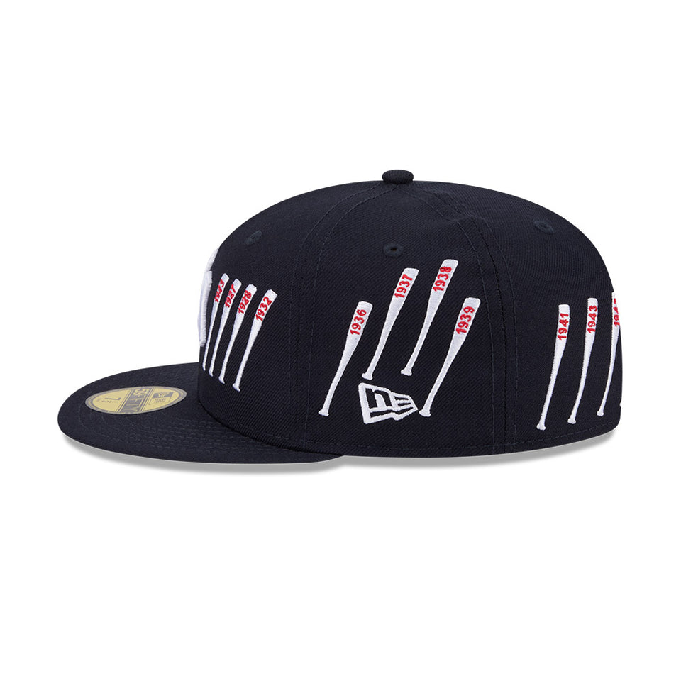 59FIFTY New Era x Spike Lee Joint ニューヨーク・ヤンキース World Series Championships Bats ネイビー