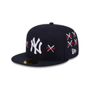 59FIFTY New Era x Spike Lee Joint ニューヨーク・ヤンキース World Series Championships Mini Bats ネイビー