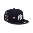 59FIFTY New Era x Spike Lee Joint ニューヨーク・ヤンキース World Series Championships Mini Bats ネイビー