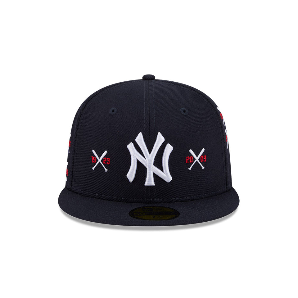 59FIFTY New Era x Spike Lee Joint ニューヨーク・ヤンキース World Series Championships Mini Bats ネイビー