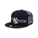 59FIFTY New Era x Spike Lee Joint ニューヨーク・ヤンキース World Series Championships Years ネイビー