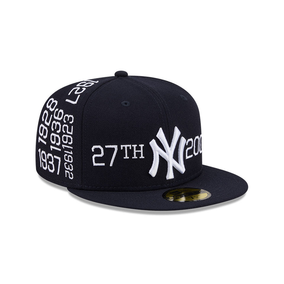 59FIFTY New Era x Spike Lee Joint ニューヨーク・ヤンキース World Series Championships Years ネイビー