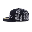 59FIFTY New Era x Spike Lee Joint ニューヨーク・ヤンキース World Series Championships Years ネイビー
