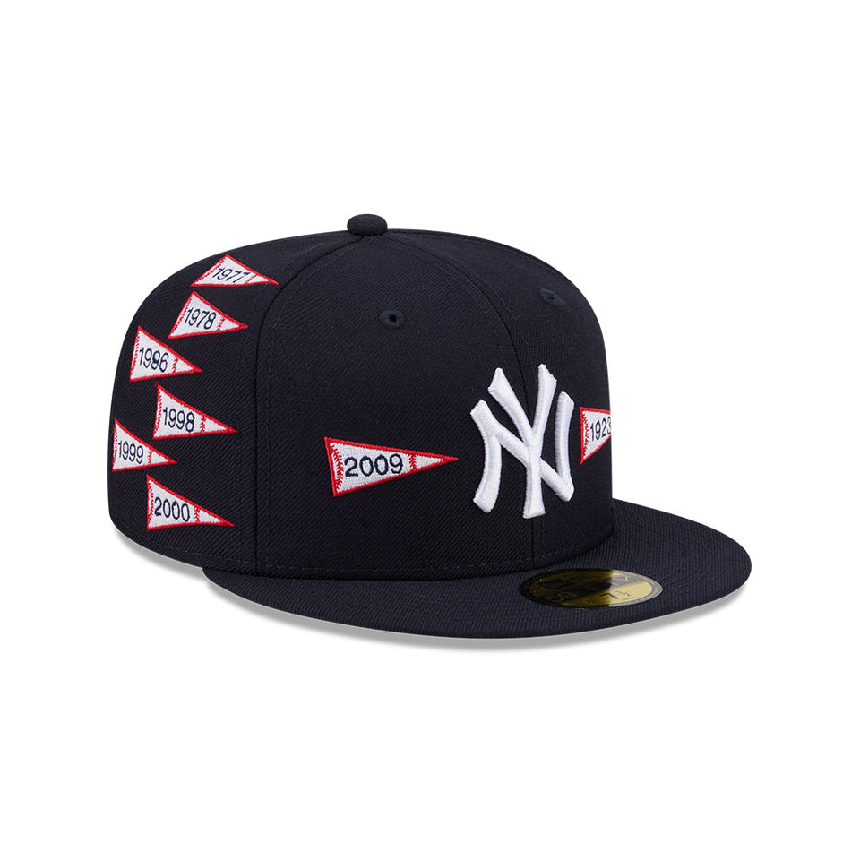 59FIFTY New Era x Spike Lee Joint ニューヨーク・ヤンキース World Series Championships Pennants ネイビー