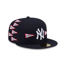 59FIFTY New Era x Spike Lee Joint ニューヨーク・ヤンキース World Series Championships Pennants ネイビー