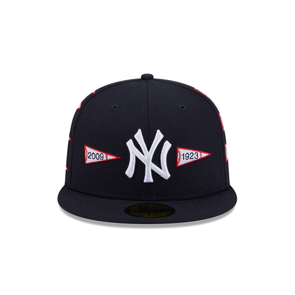 59FIFTY New Era x Spike Lee Joint ニューヨーク・ヤンキース World Series Championships Pennants ネイビー