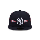 59FIFTY New Era x Spike Lee Joint ニューヨーク・ヤンキース World Series Championships Pennants ネイビー