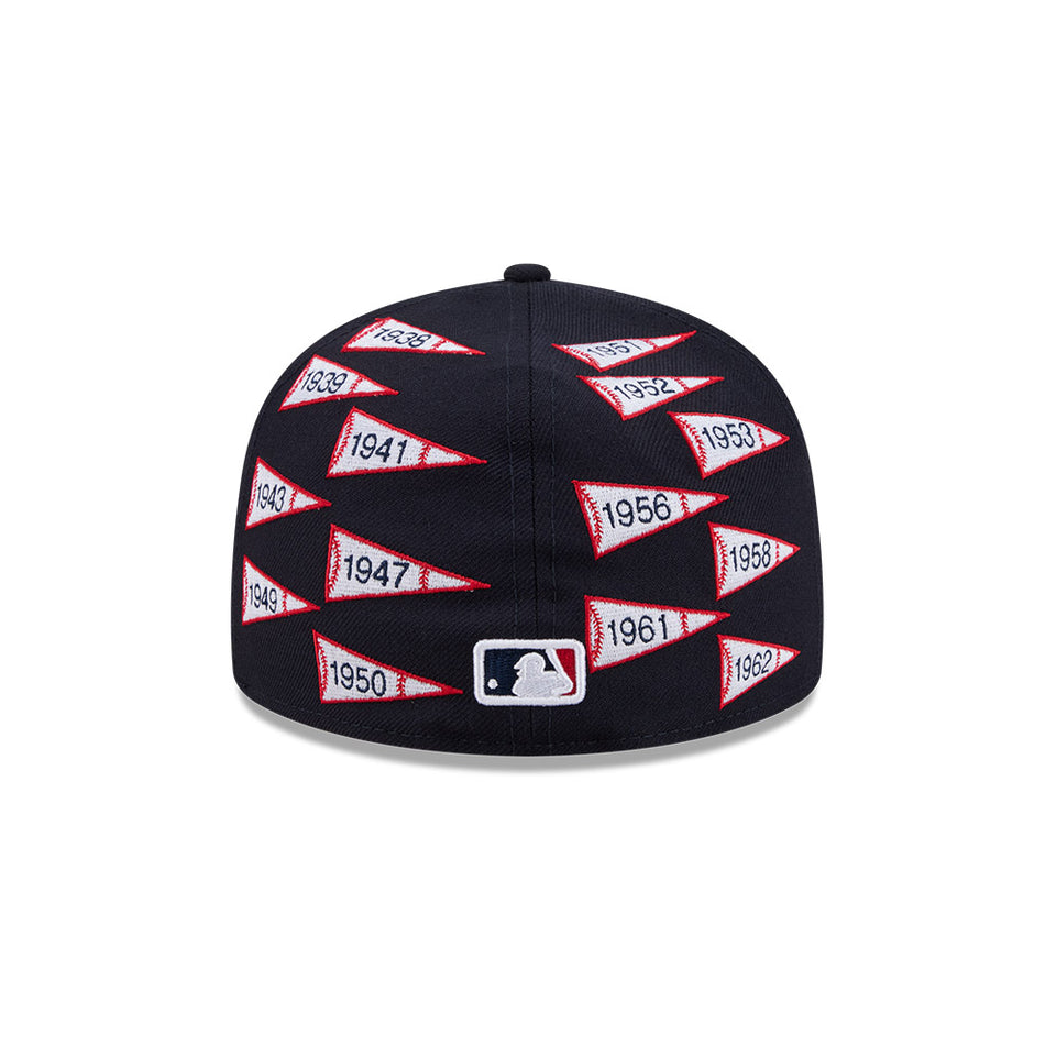 59FIFTY New Era x Spike Lee Joint ニューヨーク・ヤンキース World Series Championships Pennants ネイビー