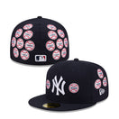 59FIFTY New Era x Spike Lee Joint ニューヨーク・ヤンキース World Series Championships Baseballs ネイビー