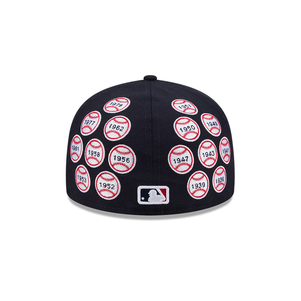 59FIFTY New Era x Spike Lee Joint ニューヨーク・ヤンキース World Series Championships Baseballs ネイビー