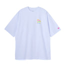 半袖 オーバーサイズド コットンTシャツ ツイルトートセット さいとうなおき バックプリント ホワイト