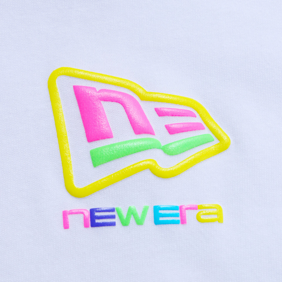 半袖 オーバーサイズド コットンTシャツ ツイルトートセット さいとうなおき バックプリント ホワイト