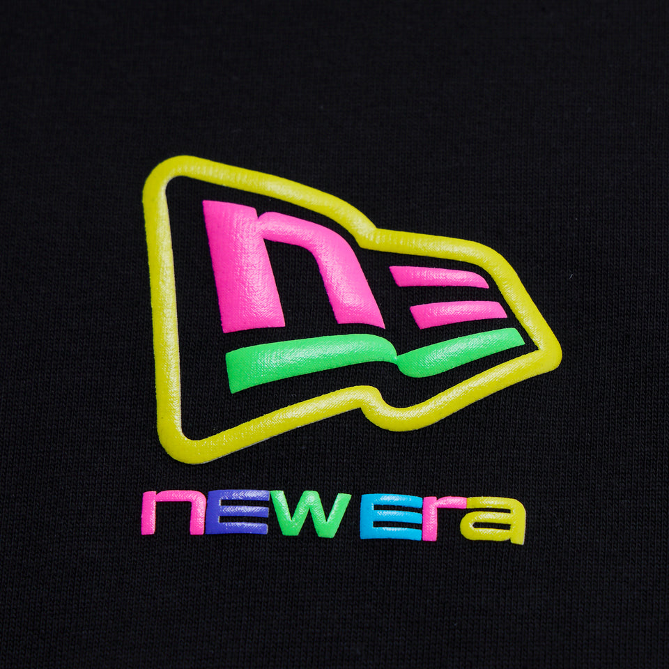 半袖 オーバーサイズド コットンTシャツ ツイルトートセット さいとうなおき バックプリント ブラック