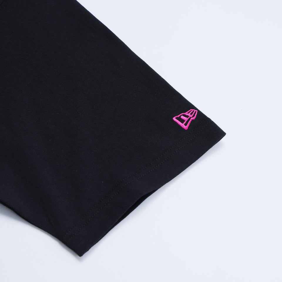 半袖 オーバーサイズド コットンTシャツ ツイルトートセット さいとうなおき バックプリント ブラック