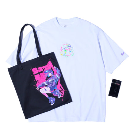 【新品未使用】NEW ERA × さいとうなおき 半袖 オーバー Tシャツ 半袖 オーバーサイズド コットンTシャツ ツイルトートセット さいとう