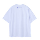 半袖 オーバーサイズド コットンTシャツ ツイルトートセット さいとうなおき フロントプリント ホワイト