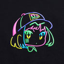 半袖 オーバーサイズド コットンTシャツ ツイルトートセット さいとうなおき フロントプリント ブラック