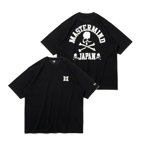 広島ブルー ニューエラ マスターマインド ミッドネック Tシャツ L 半袖 オーバーサイズド パフォーマンス Tシャツ mastermind JAPAN